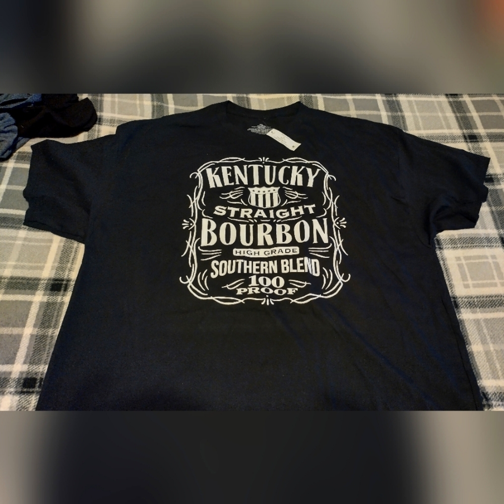 Kentucky Bourbon Tee Shirt black